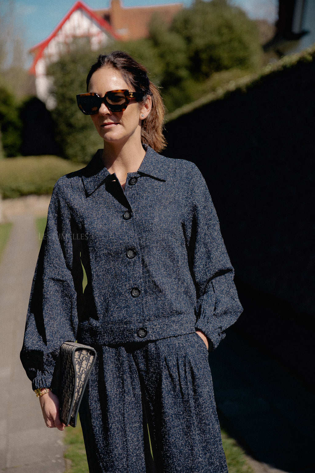 VIMie LS blazer navy