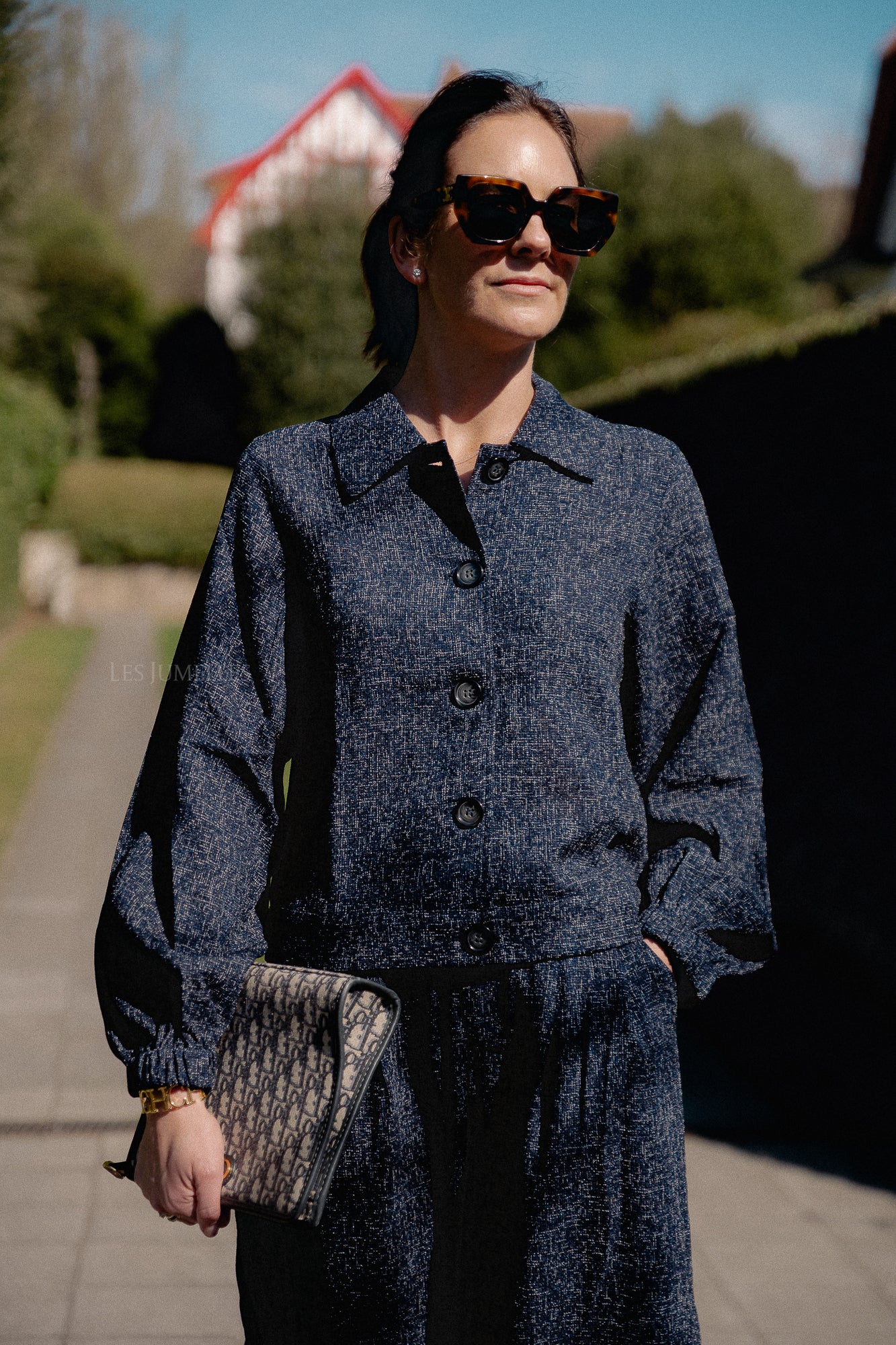 VIMie LS blazer navy