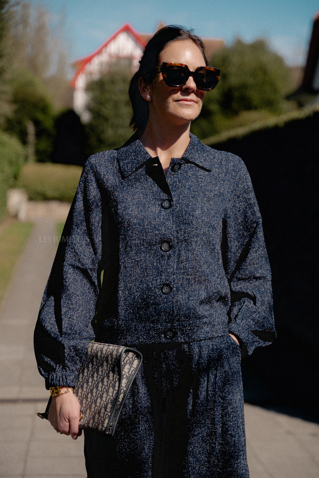 VIMie LS blazer navy