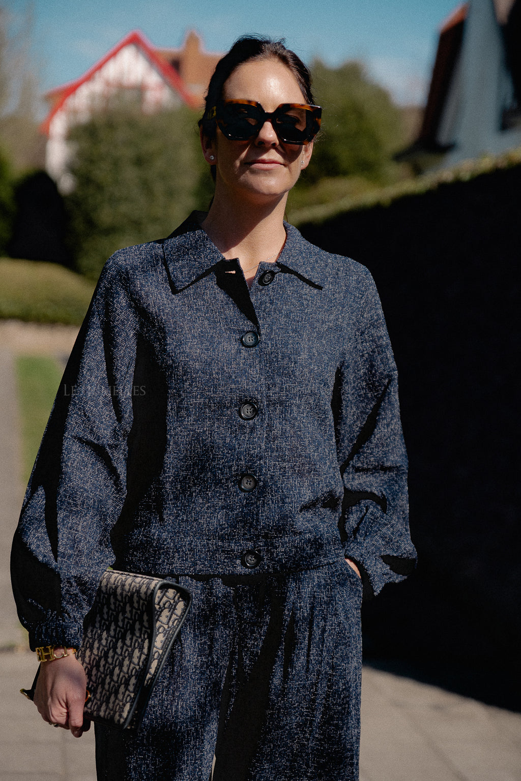VIMie LS blazer navy