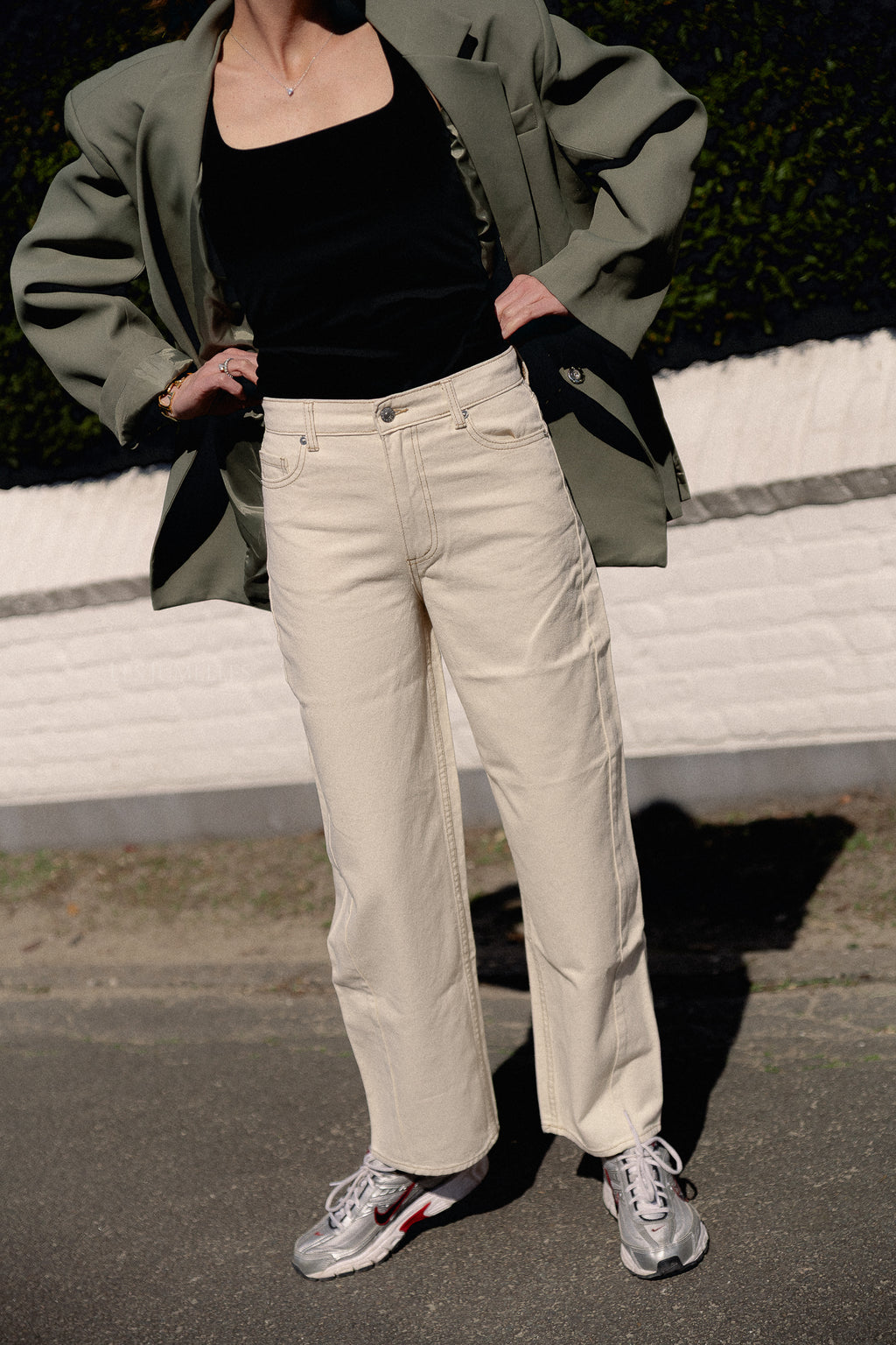 Mathilda jeans natural neps