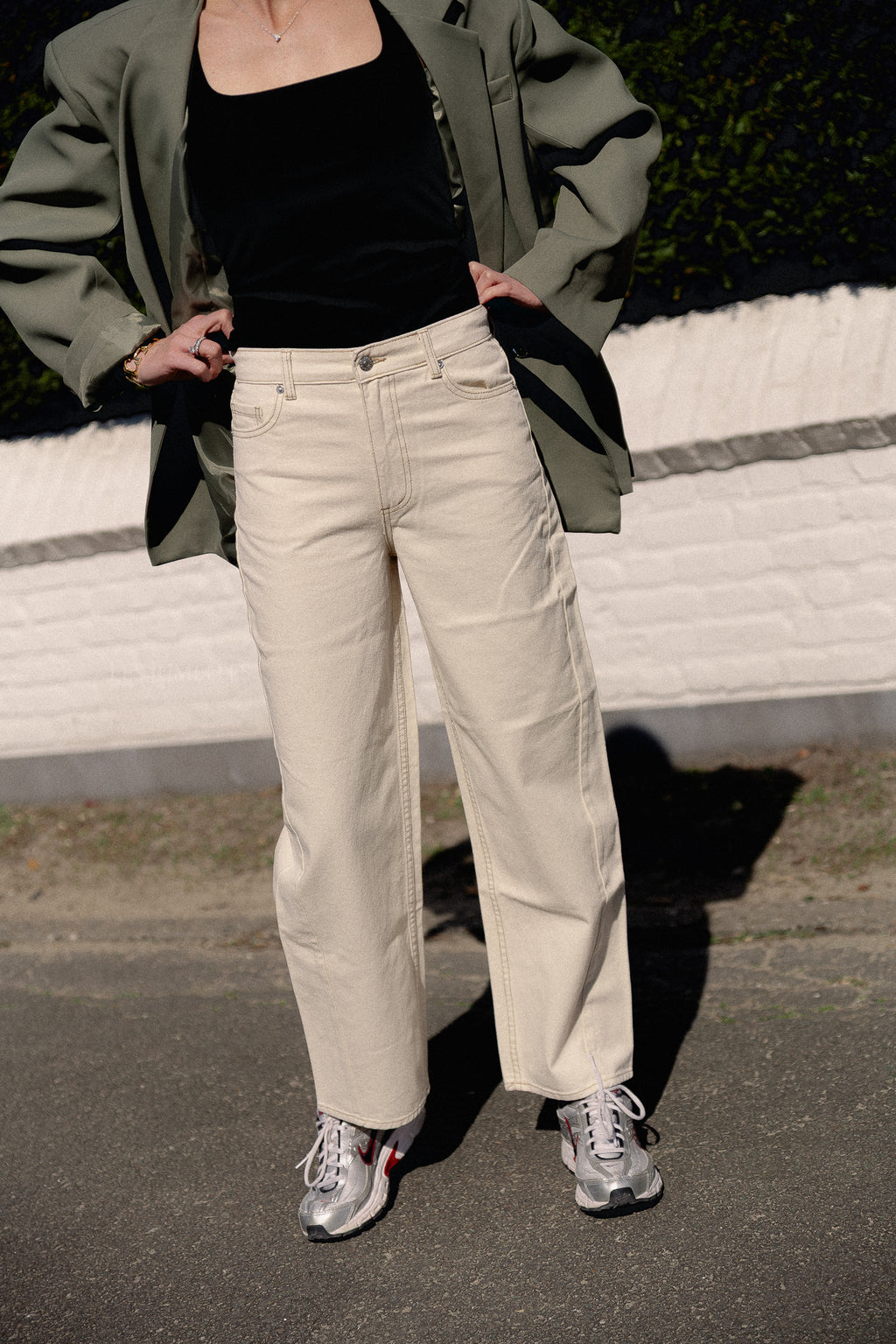 Mathilda jeans natural neps