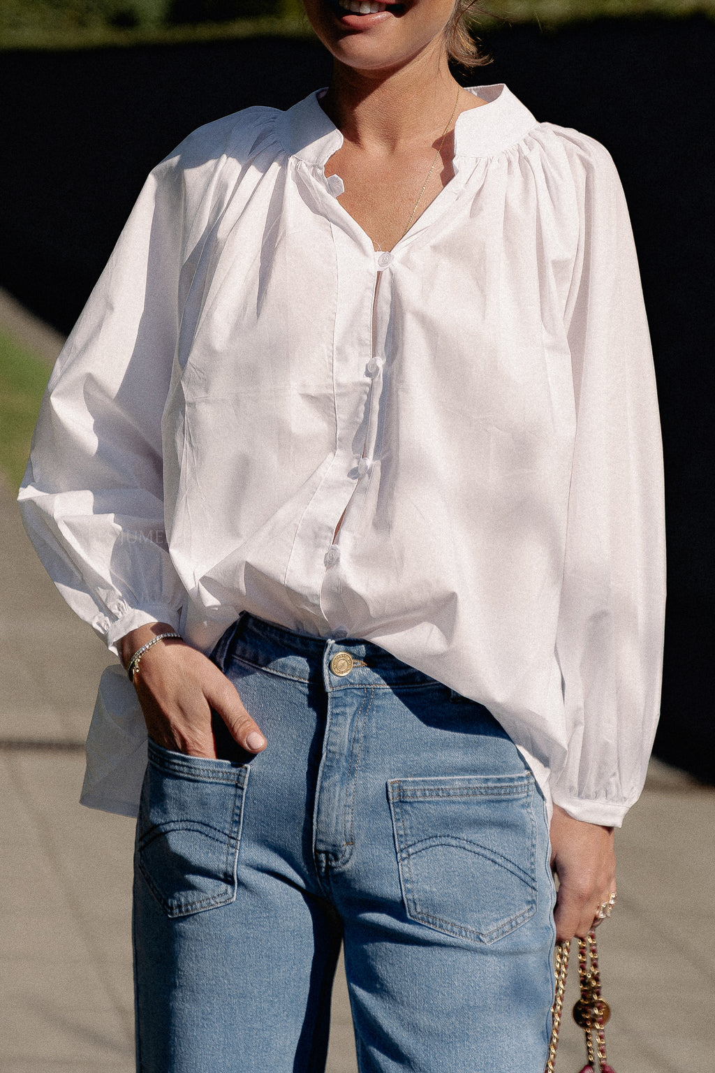 Aurelia blouse wit