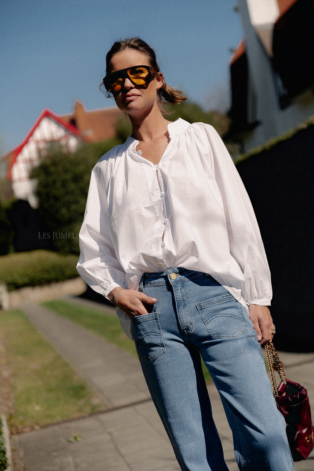 Aurelia blouse wit