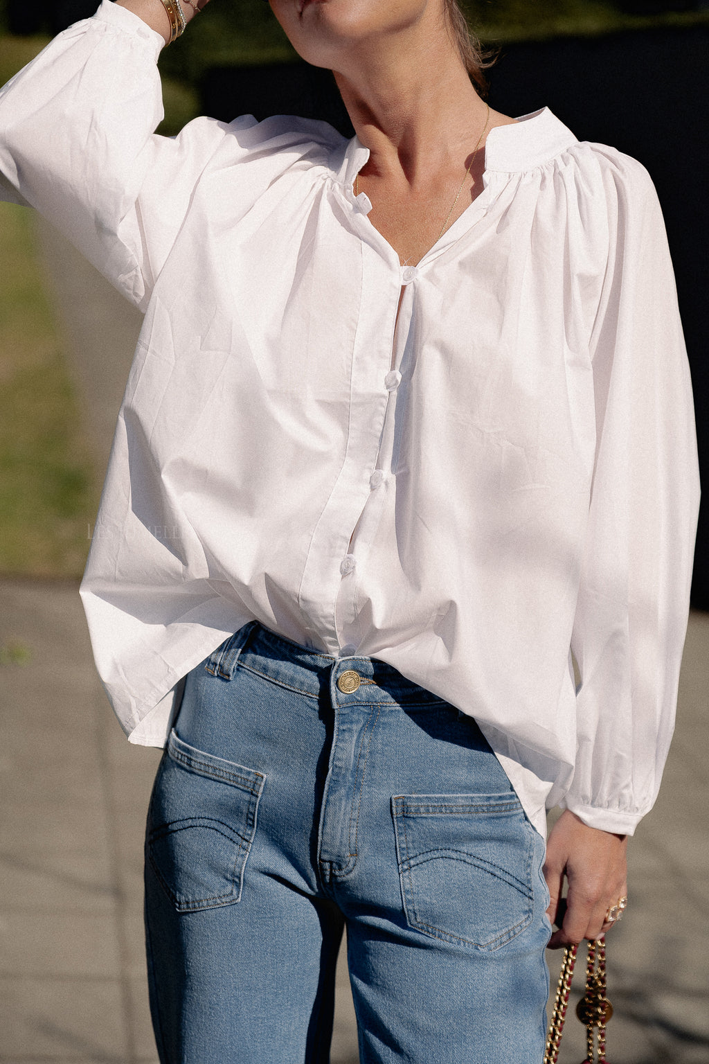 Aurelia blouse wit