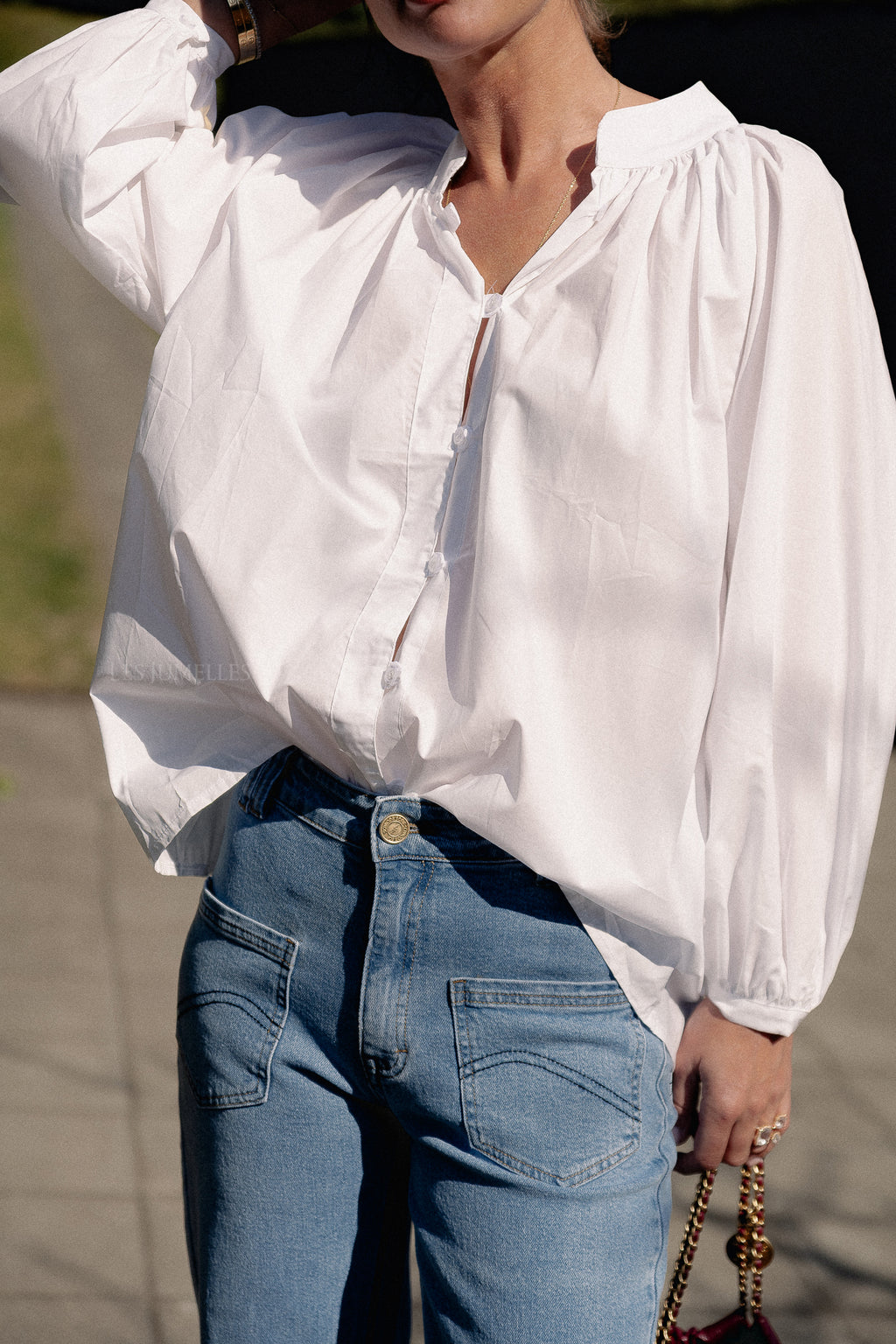 Aurelia blouse wit