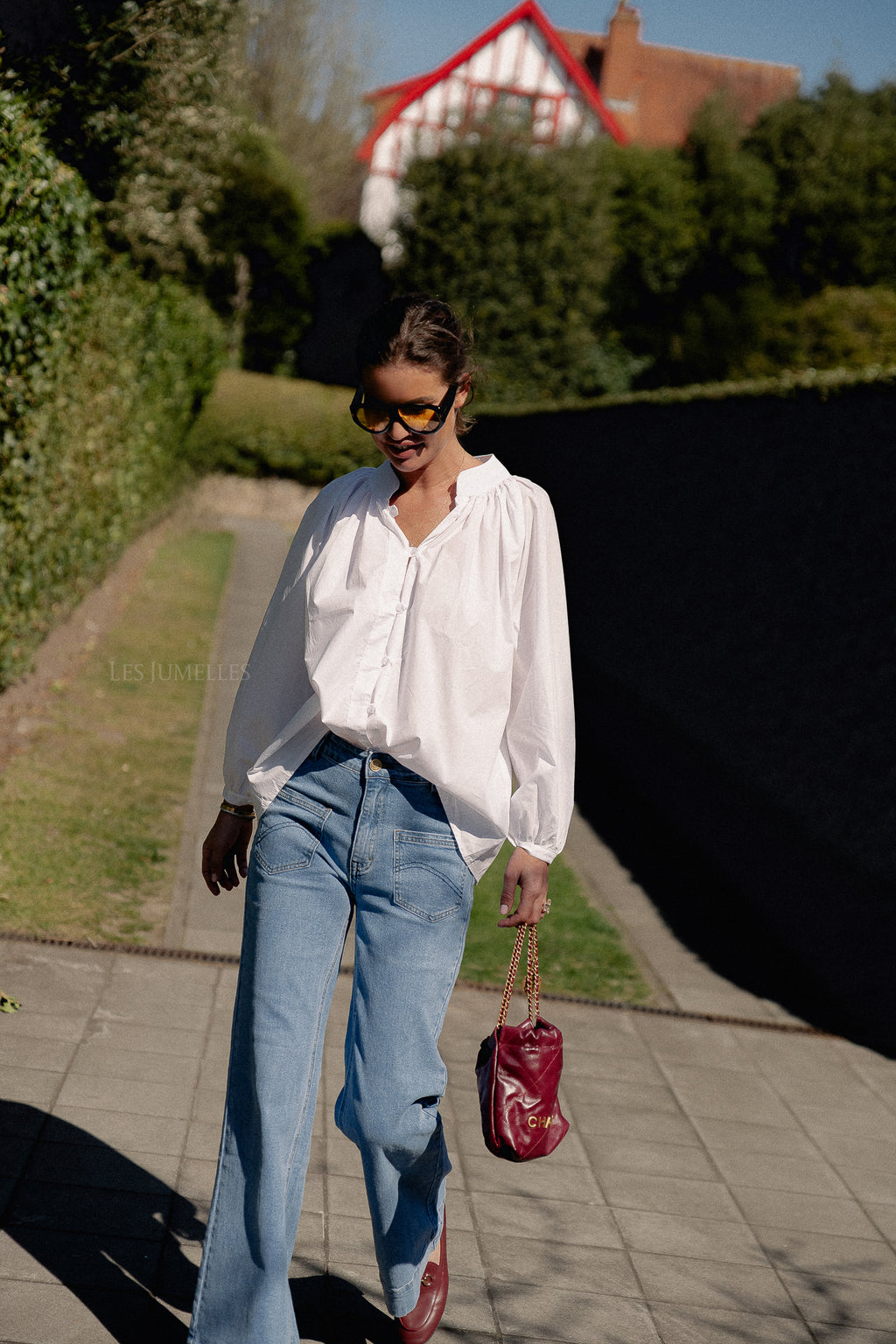 Aurelia blouse wit