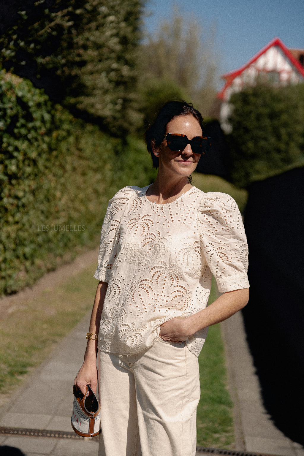 AhliaSW blouse off white