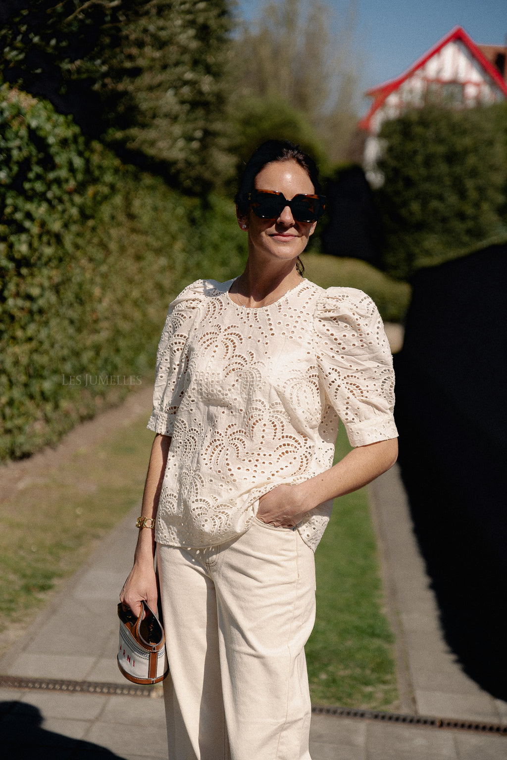 AhliaSW blouse off white