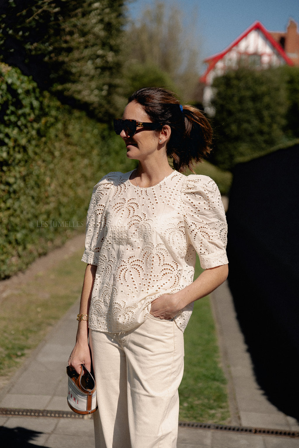 AhliaSW blouse off white