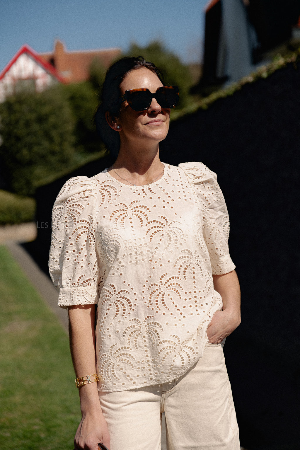 AhliaSW blouse off white