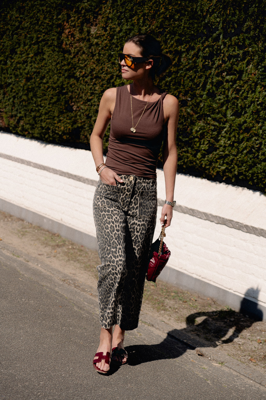 ToulouseSW jeans leopard