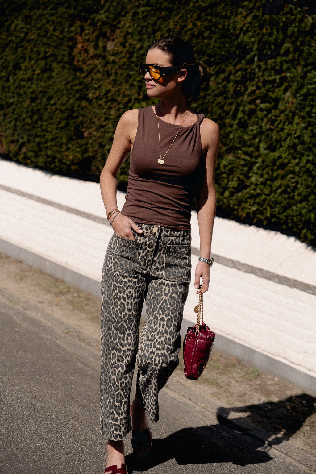 ToulouseSW jeans leopard