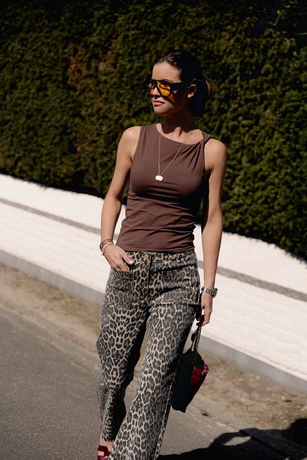 ToulouseSW jeans leopard