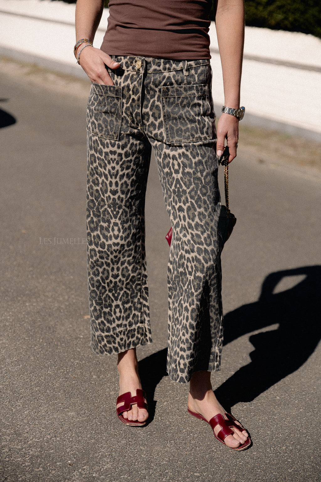 ToulouseSW jeans leopard