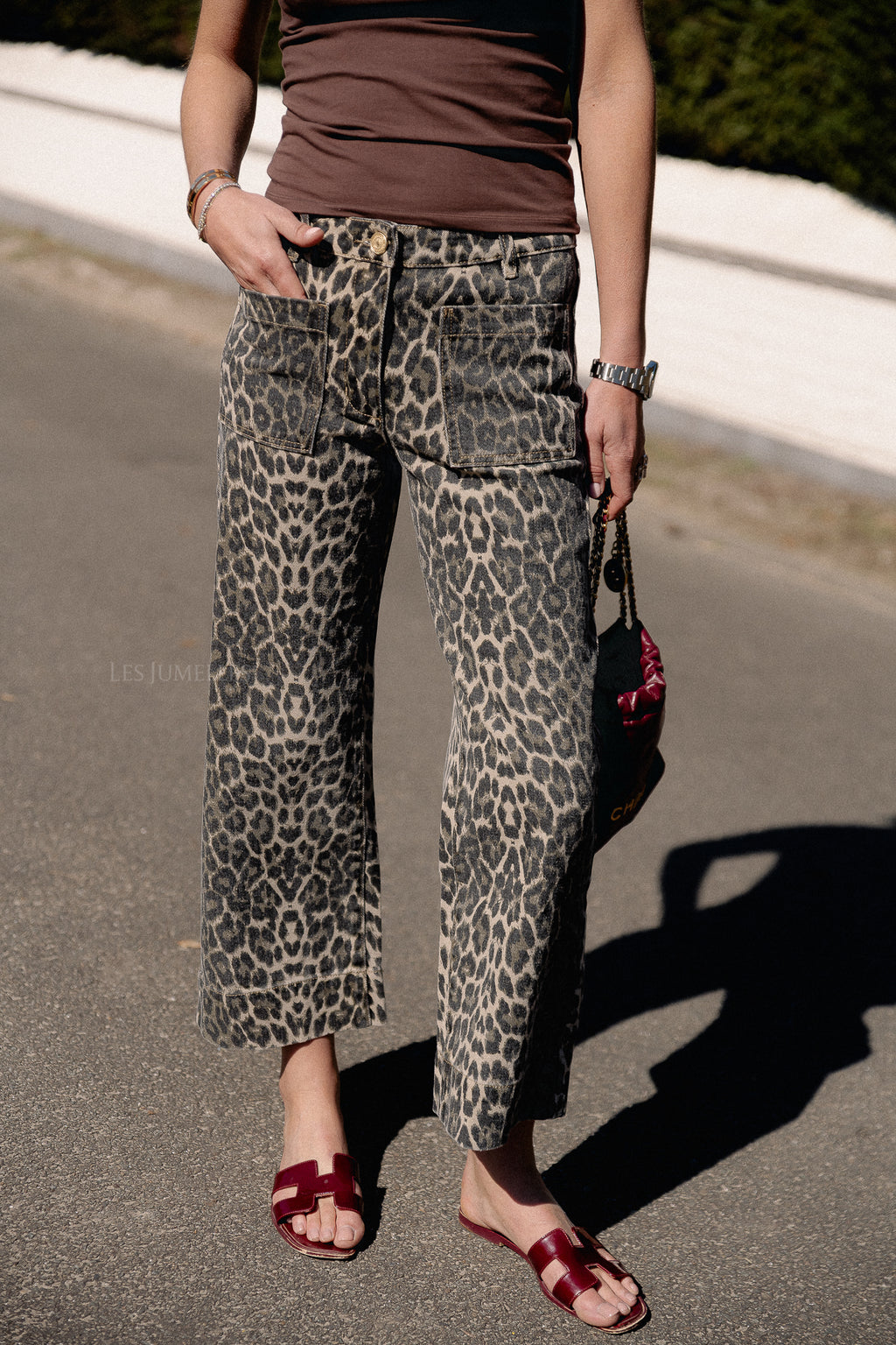 ToulouseSW jeans leopard