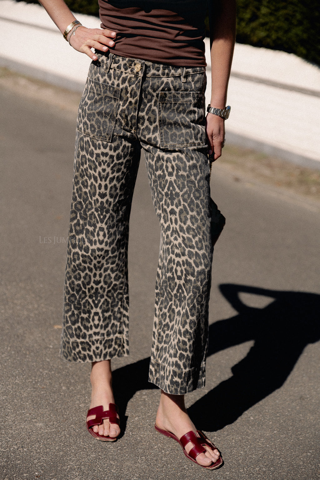 ToulouseSW jeans leopard