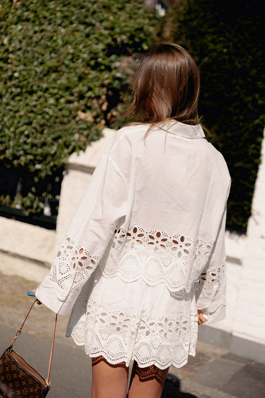 Quella skirt optic white