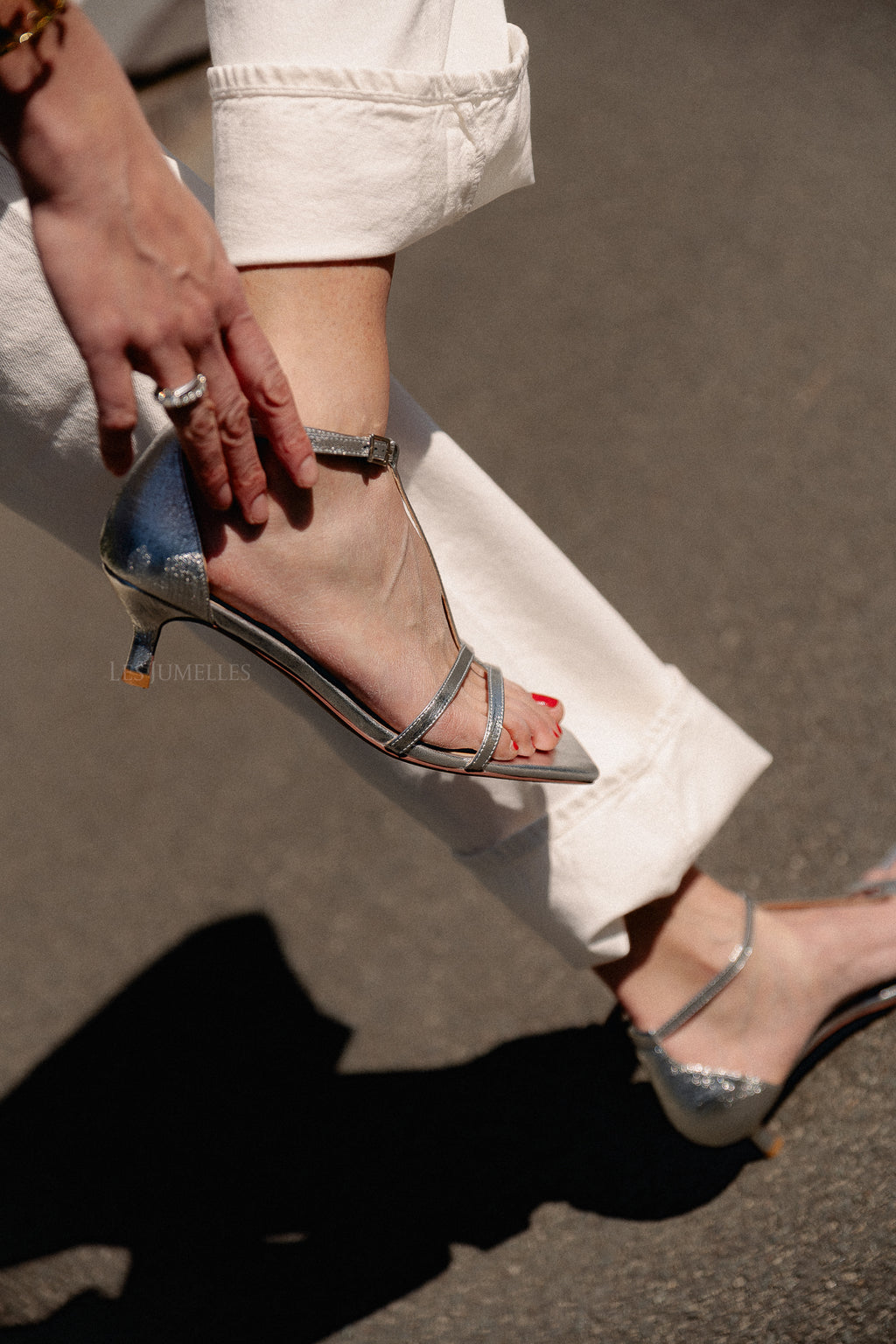 KylieSW stiletto silver