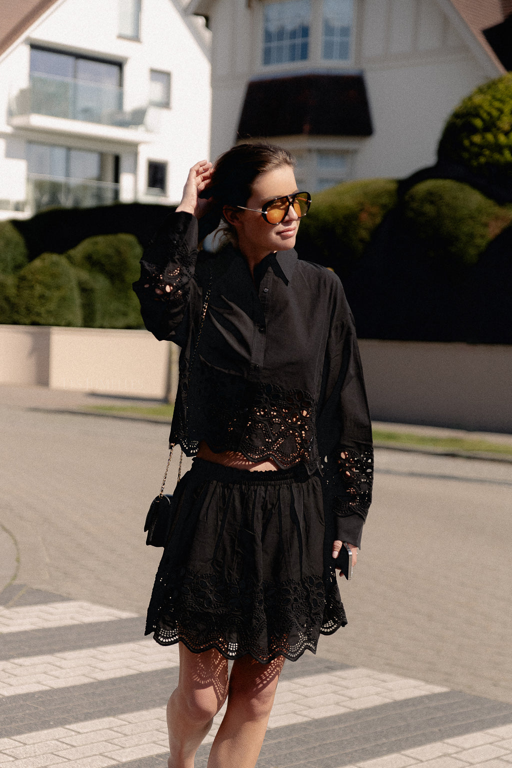 Quella skirt black