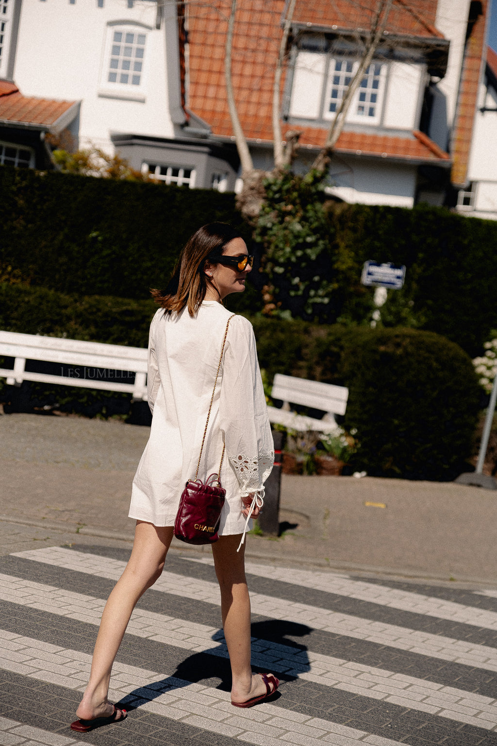 Vivien Kleid in Optic White