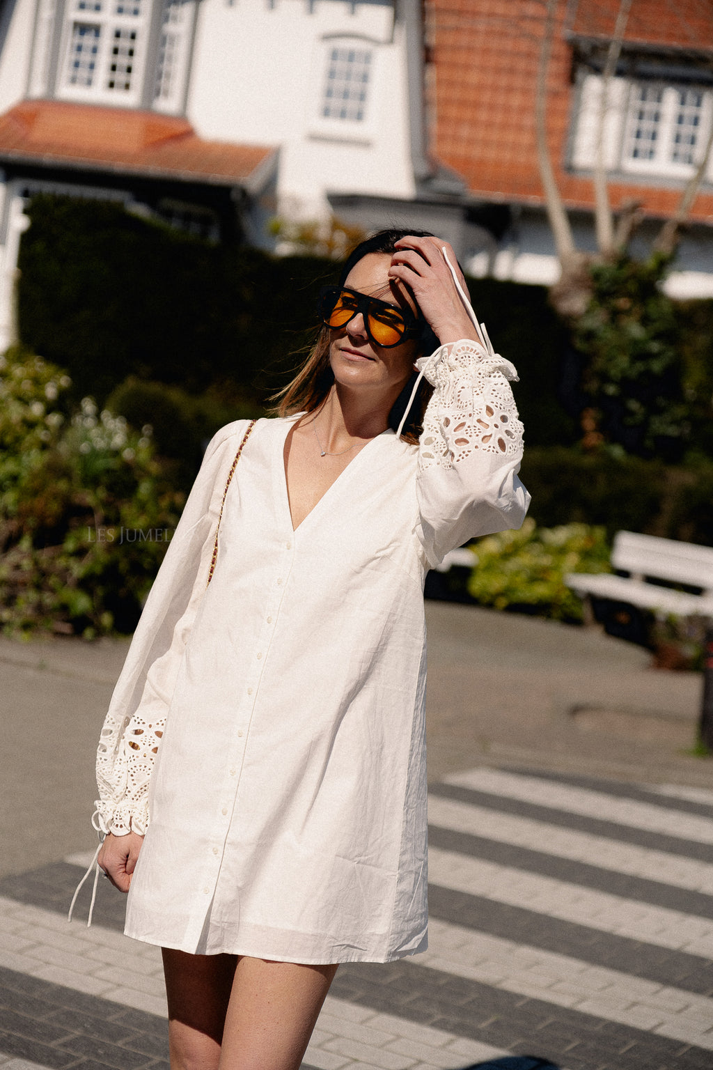 Vivien Kleid in Optic White