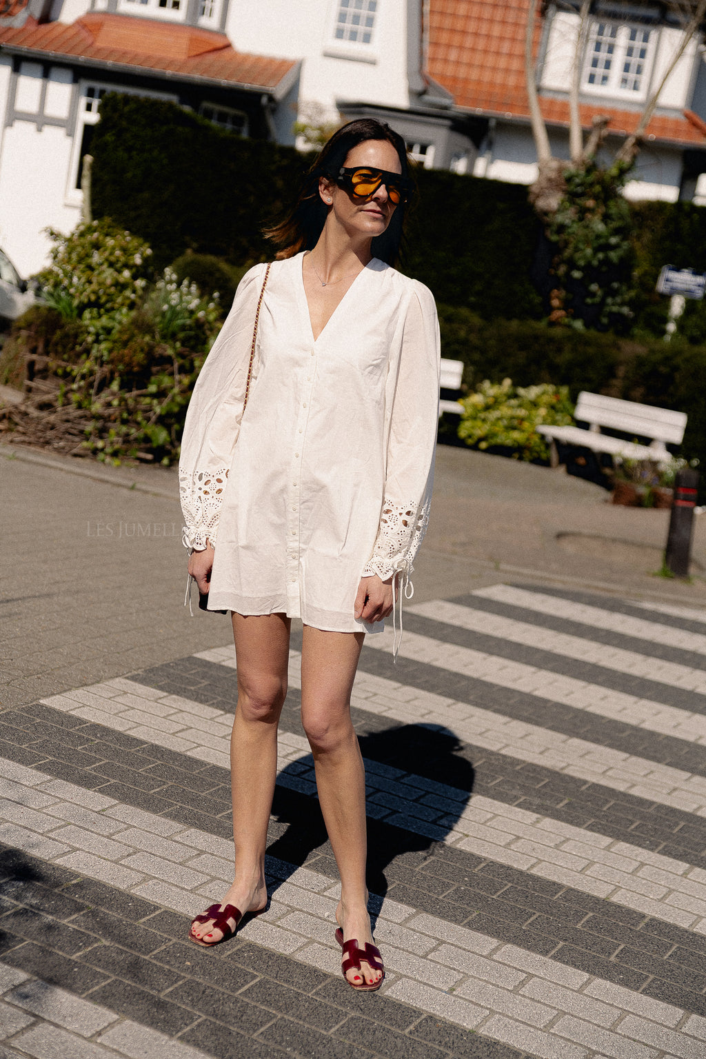 Vivien Kleid in Optic White
