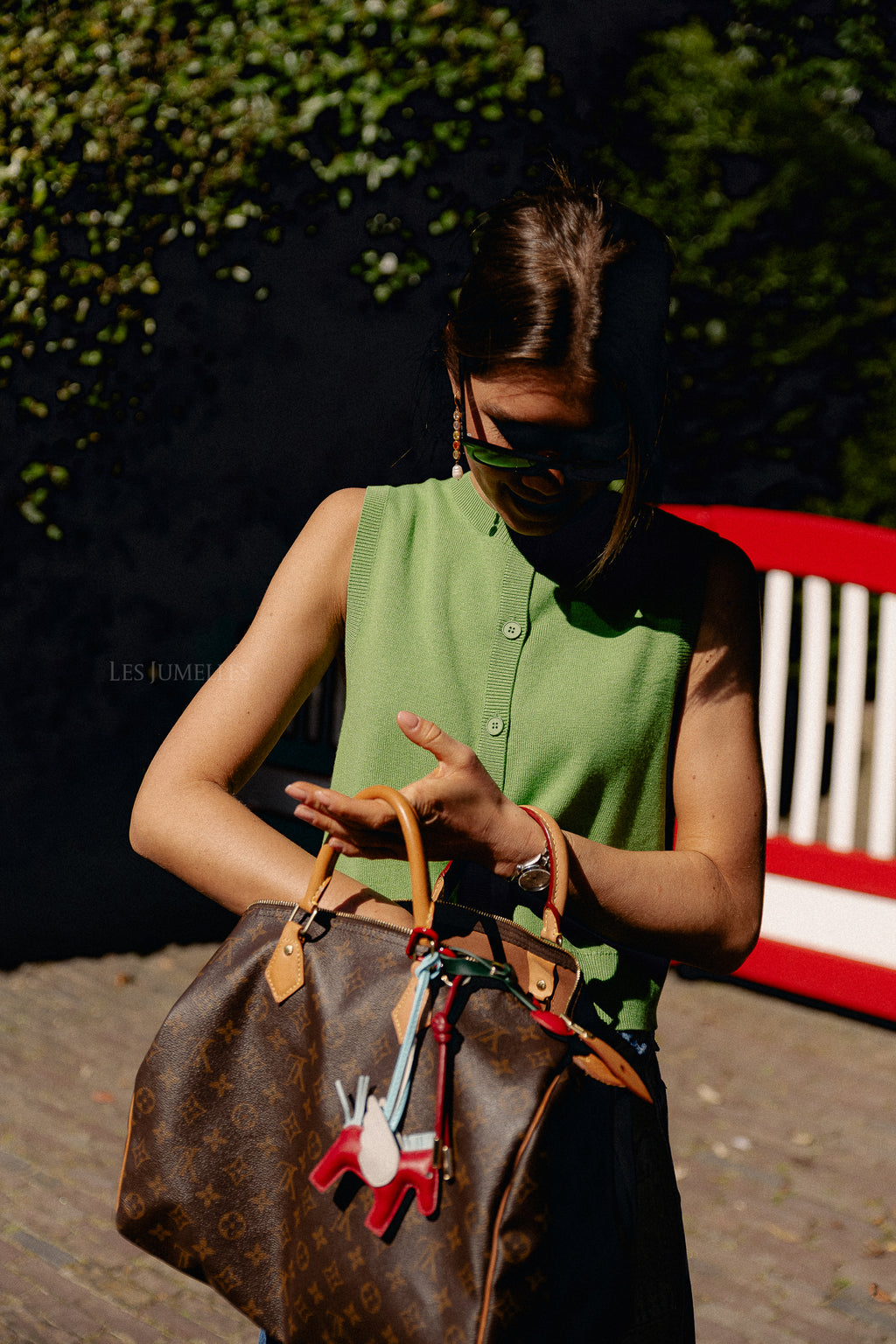 Alisha vest forest green