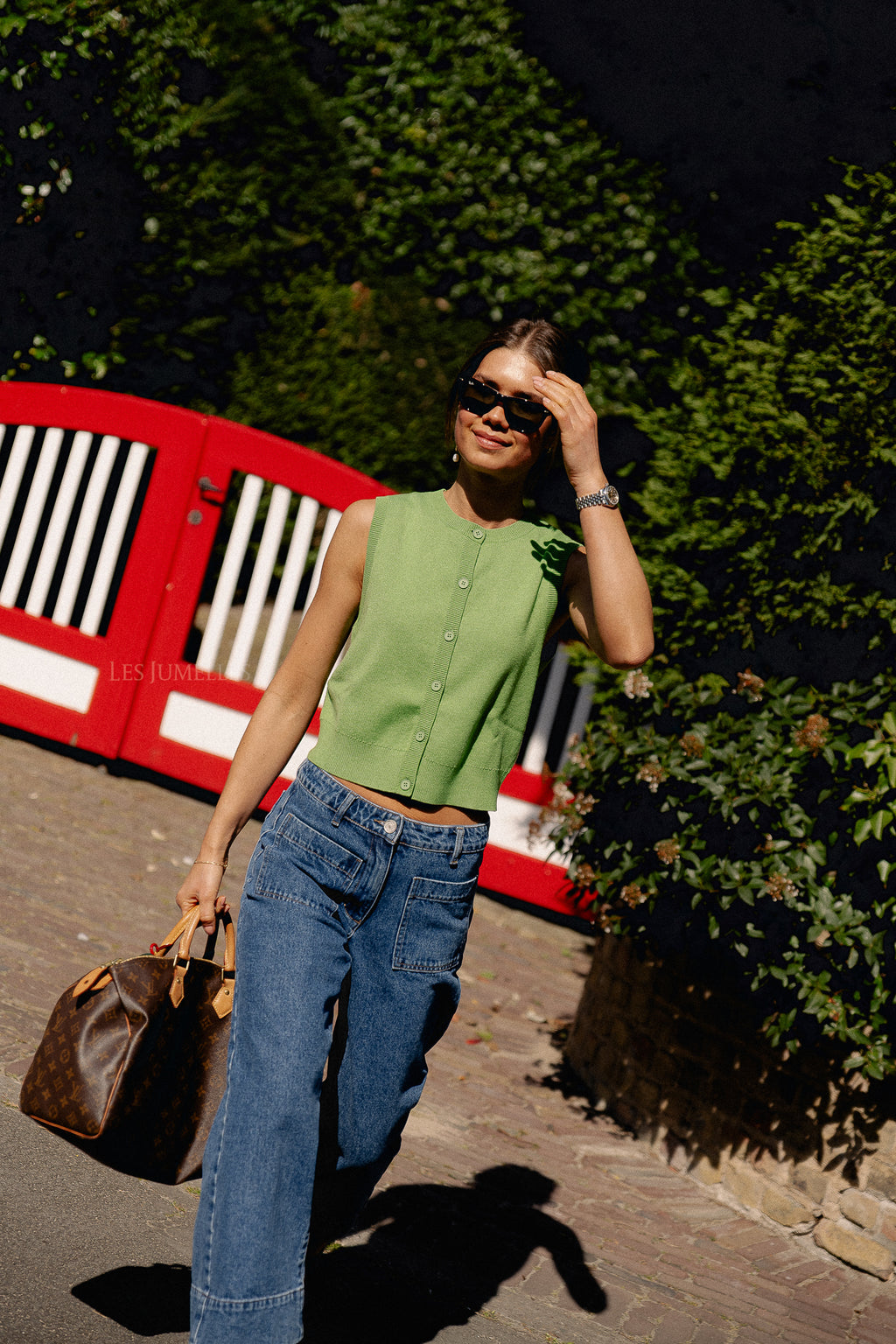 Alisha vest forest green