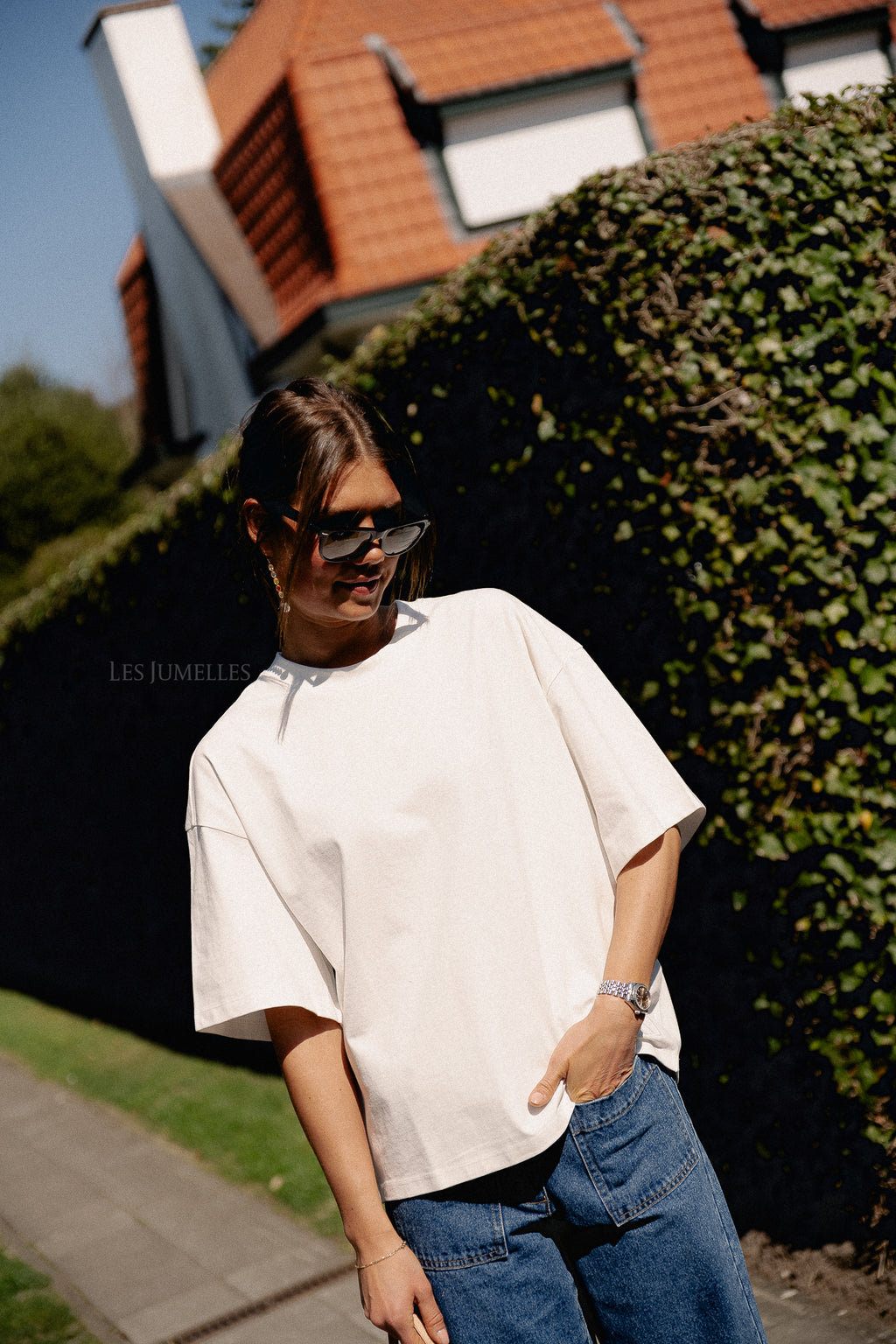 ROUNanna Übergröße 2/4 T-Shirt Wolkentänzer