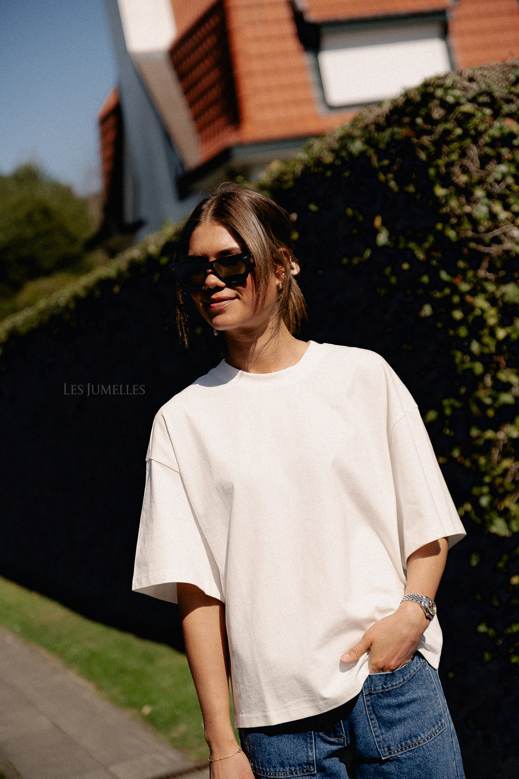 ROUNanna Übergröße 2/4 T-Shirt Wolkentänzer