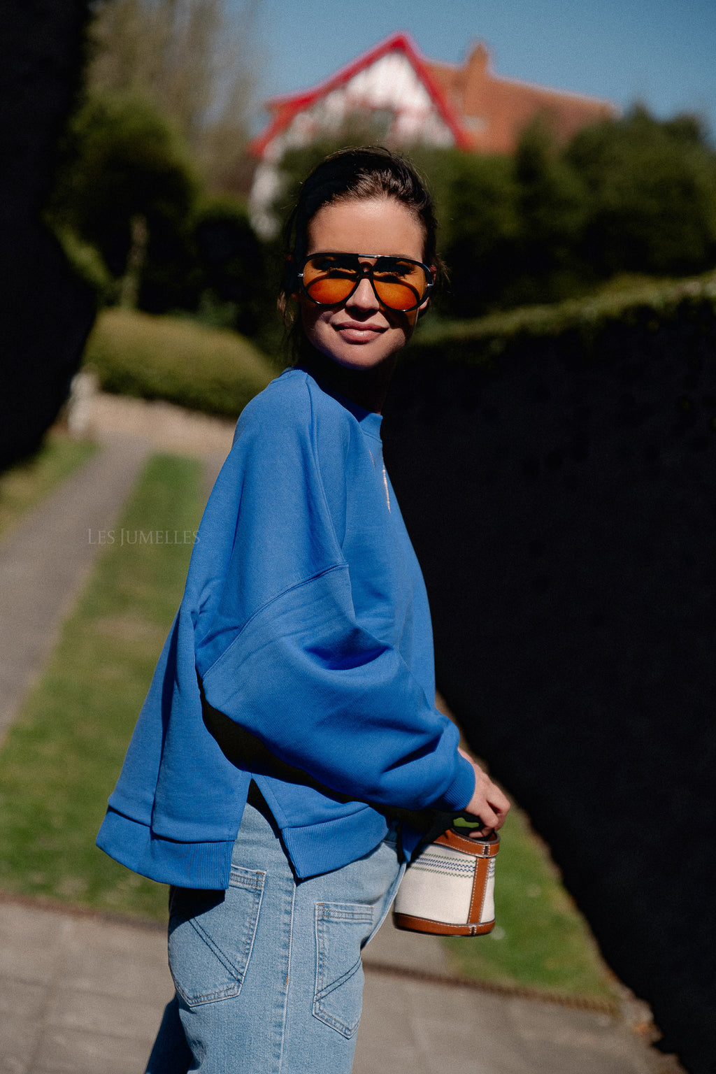 Pull Natacha bleu