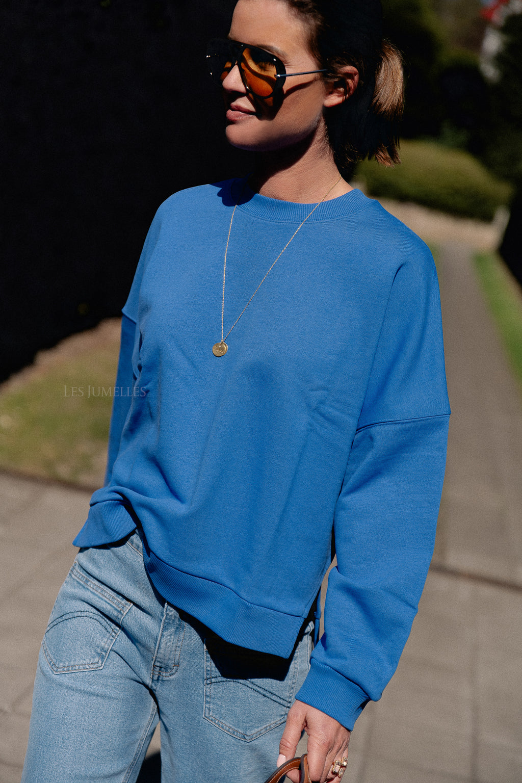 Pull Natacha bleu