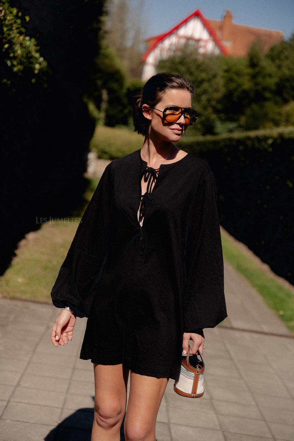 Frances dress black