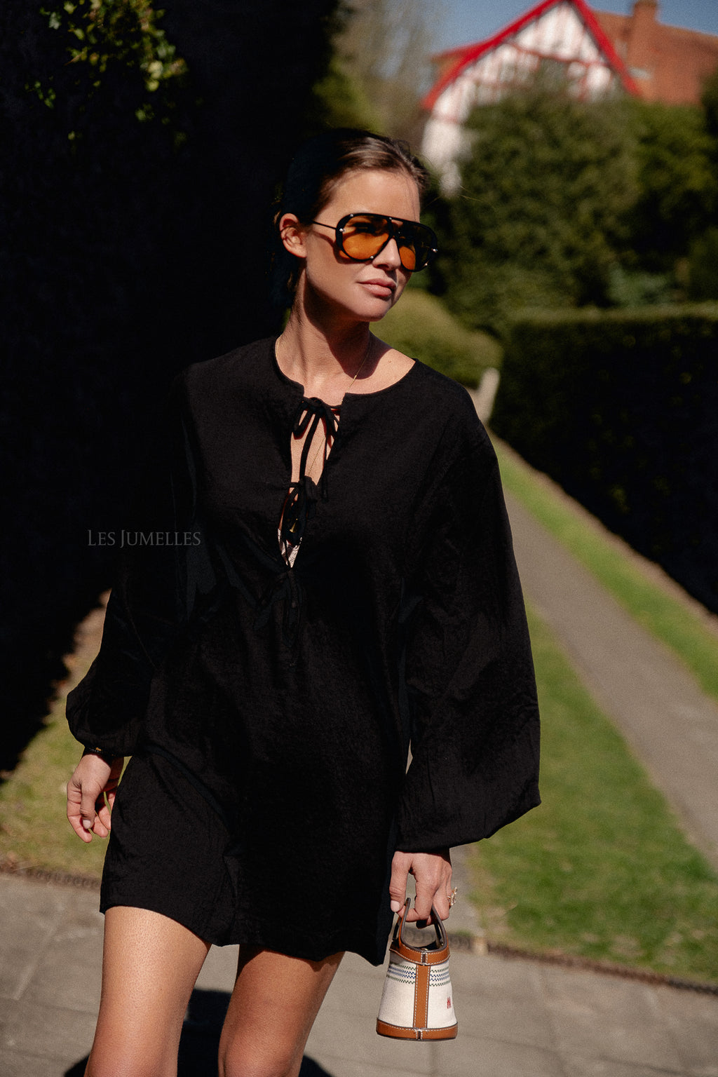 Frances dress black