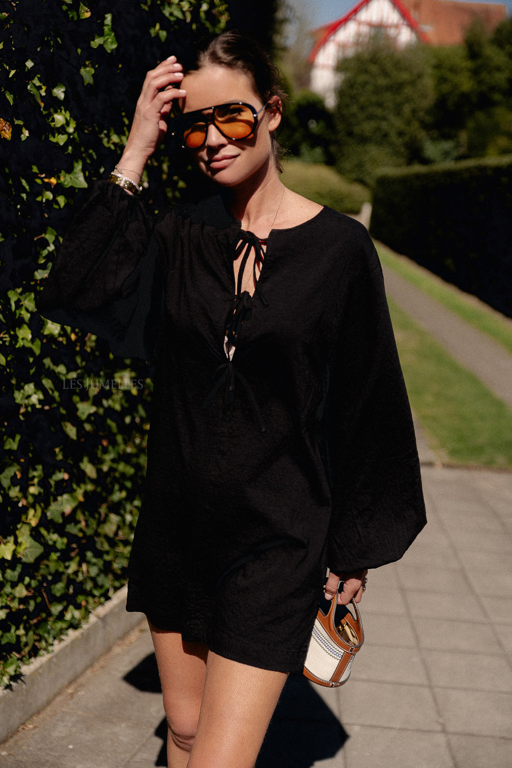 Frances dress black