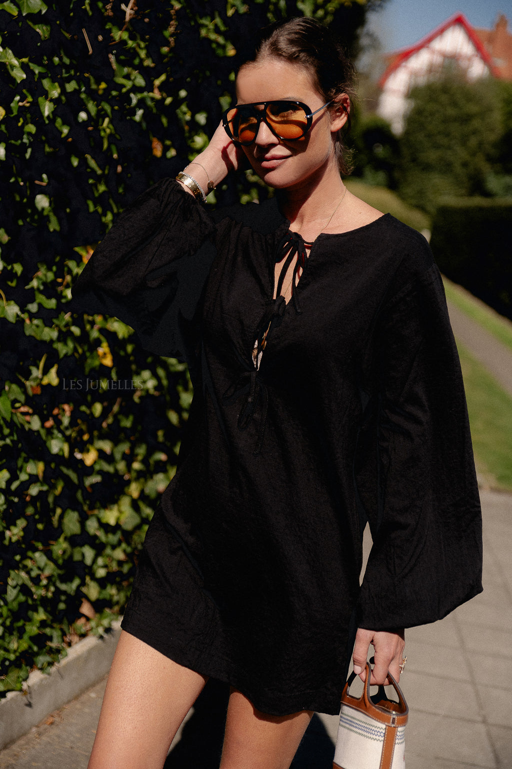 Frances dress black