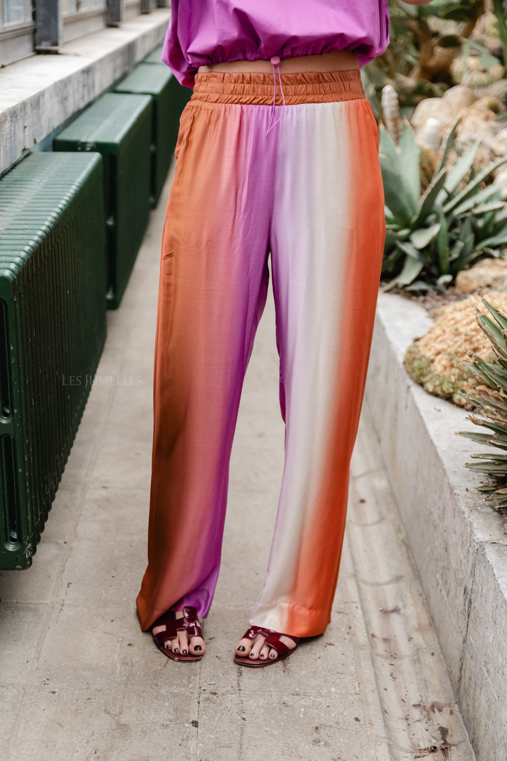 Mirampella viscose pants lilac
