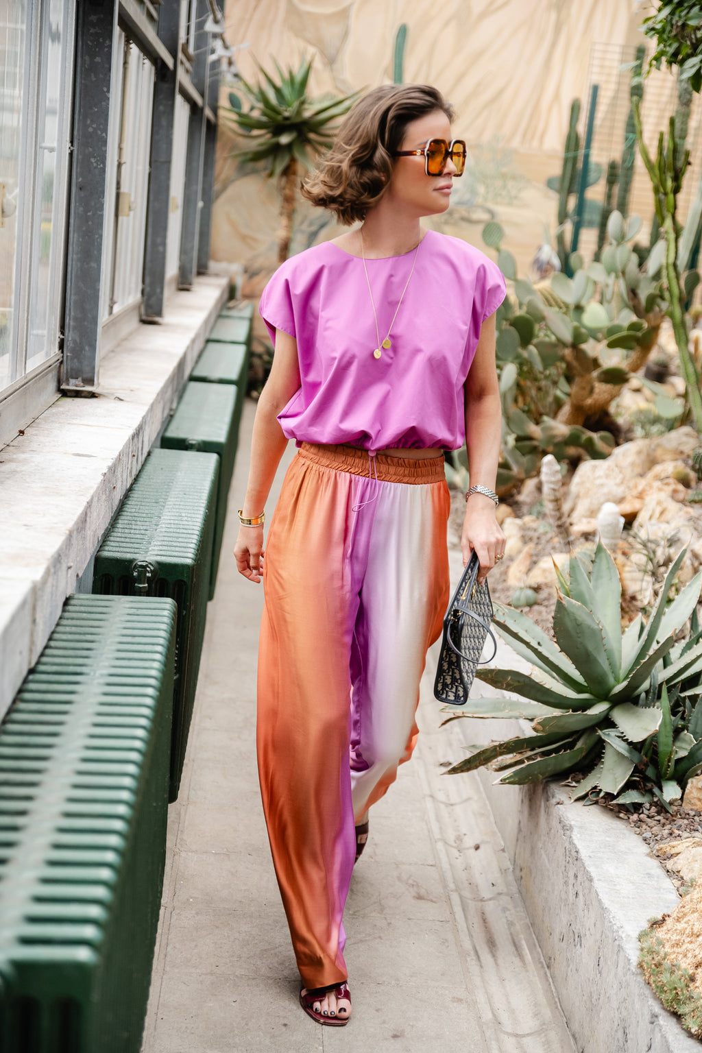 Mirampella viscose pants lilac