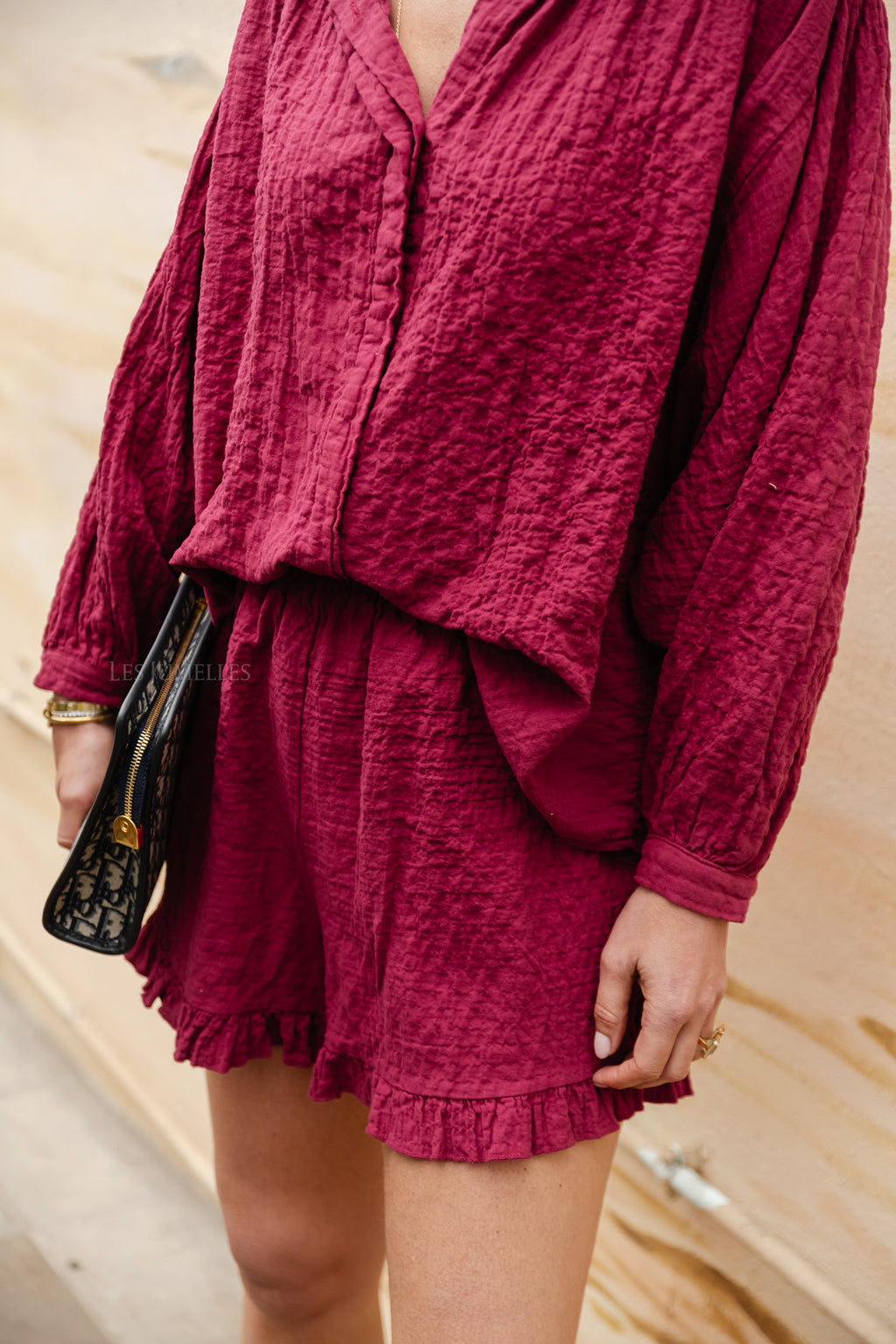 Blair top terracotta