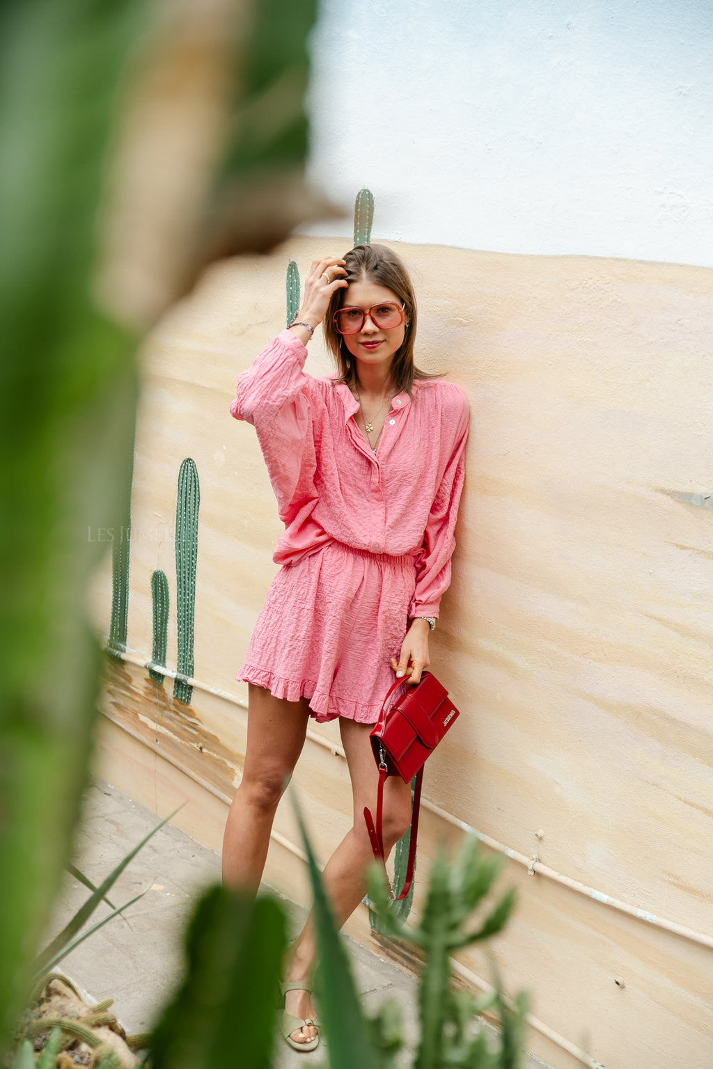 Blair shorts bubble pink