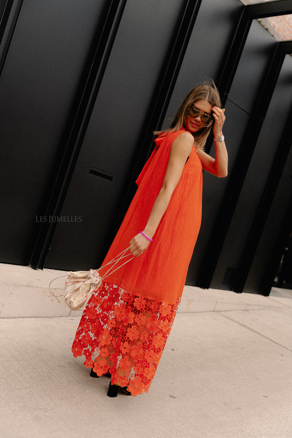YASTwigsy SL ankle dress cherry tomato