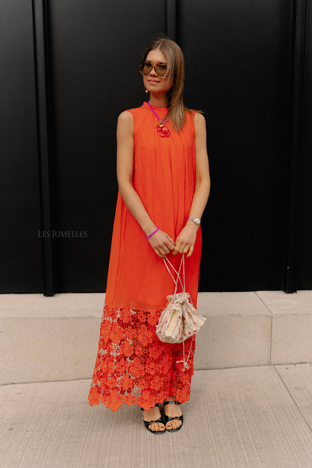 YASTwigsy SL ankle dress cherry tomato