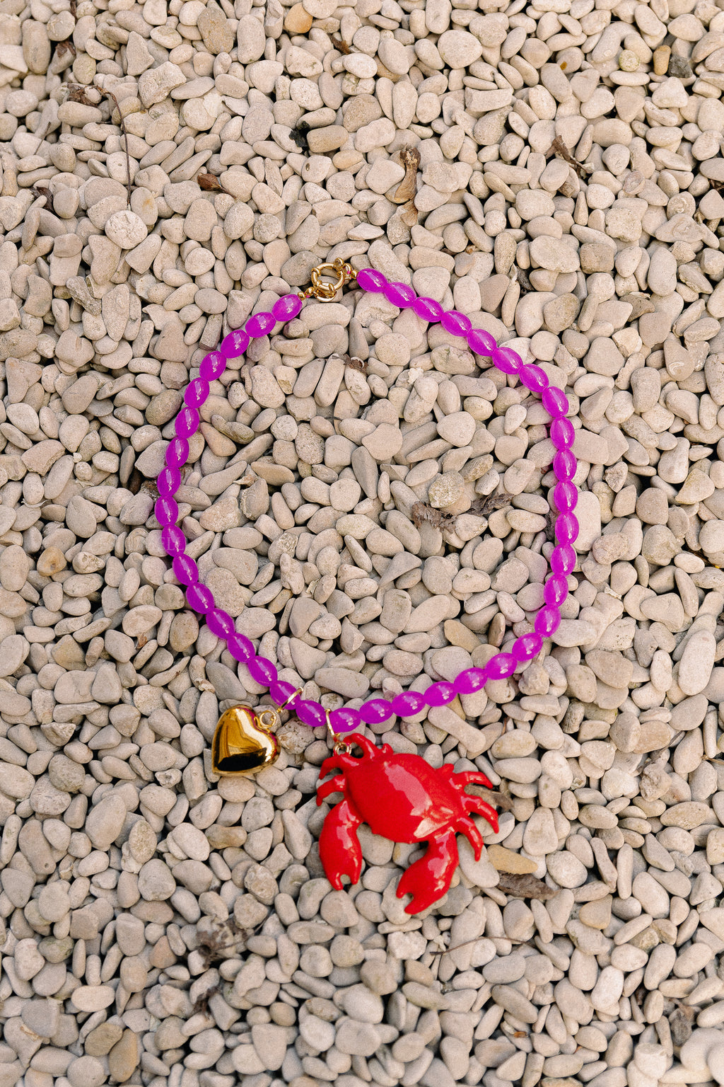 Alice necklace vivid viola