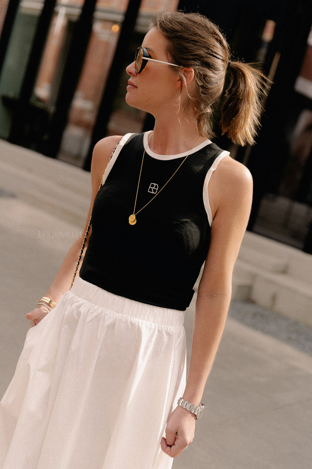ROUEsme SL tank top black/birch