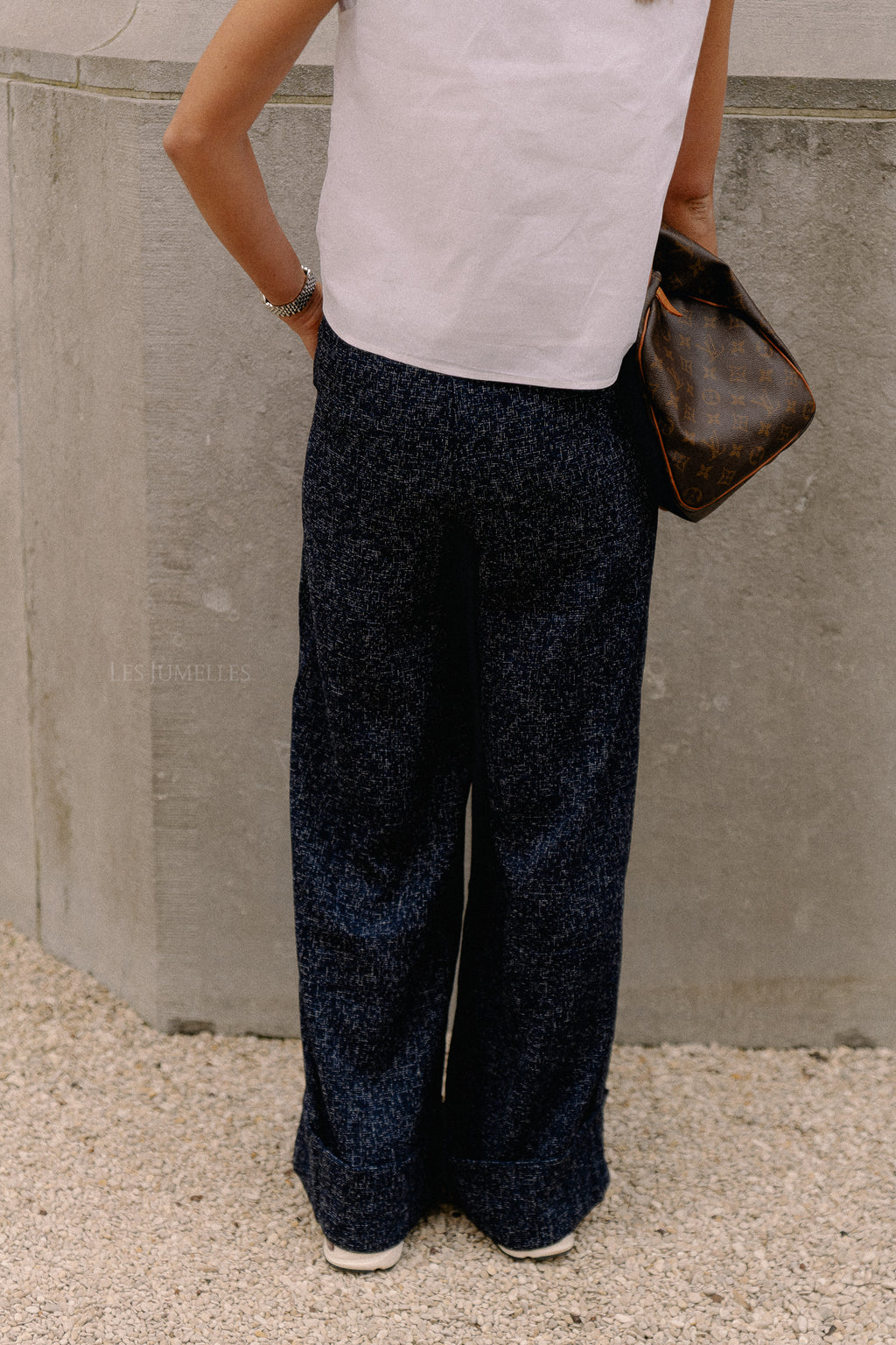 VIMie HW pants navy