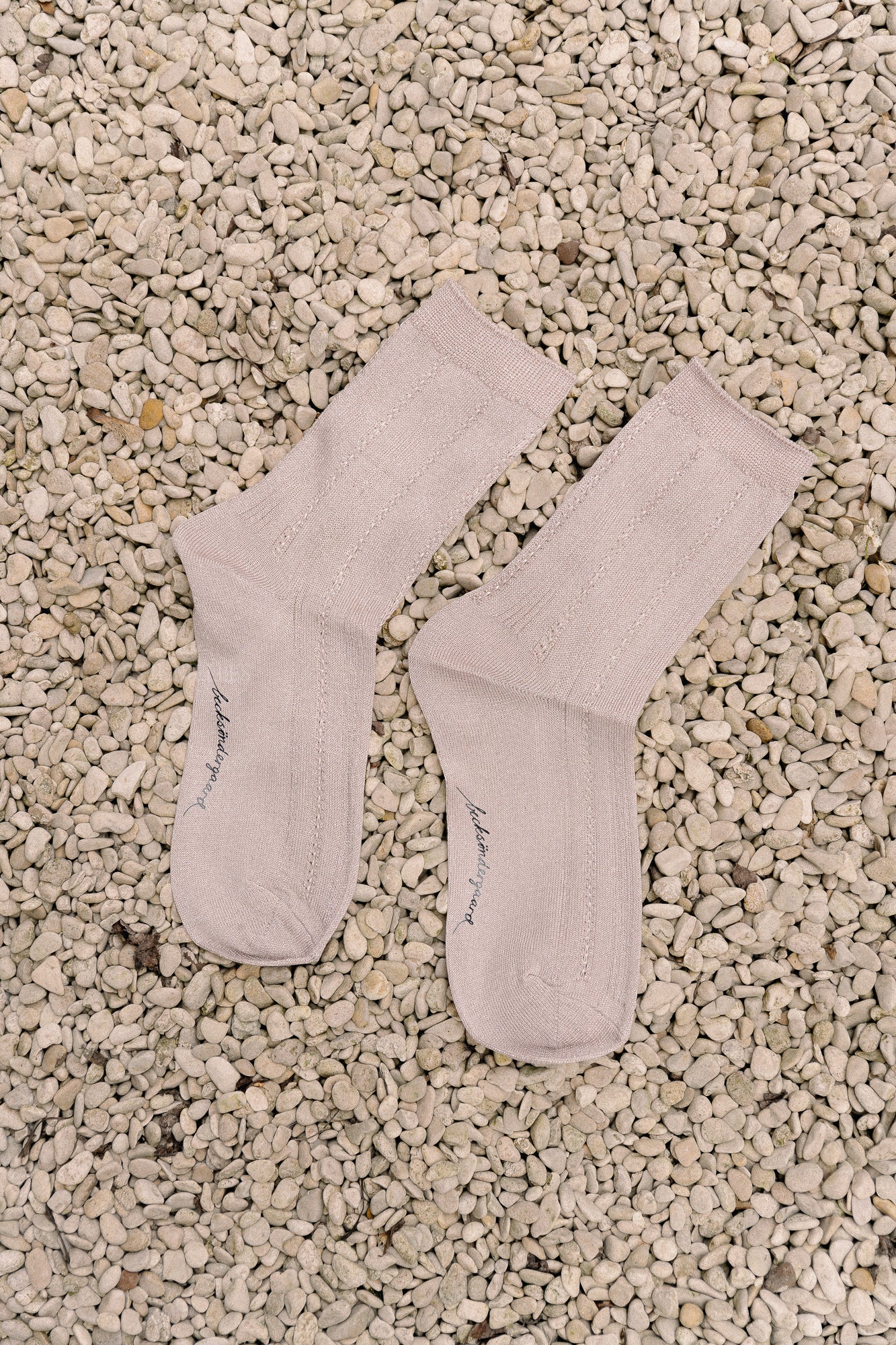 Glitter Drake sock fawn
