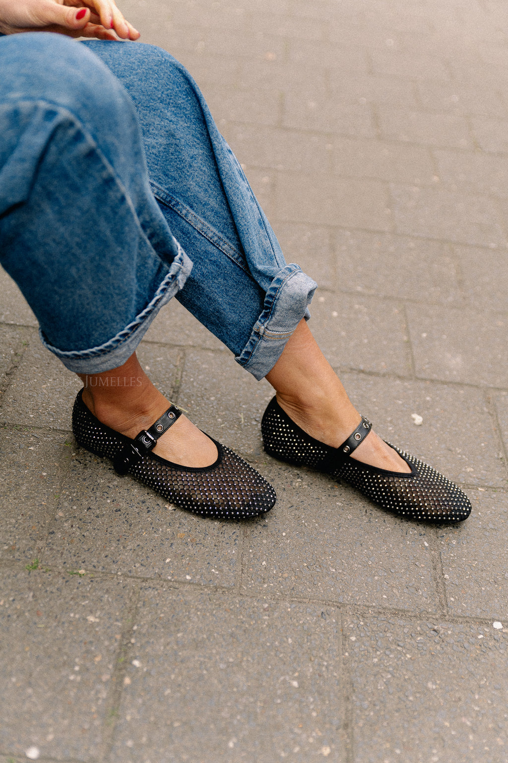 SandraSW ballerina zwart