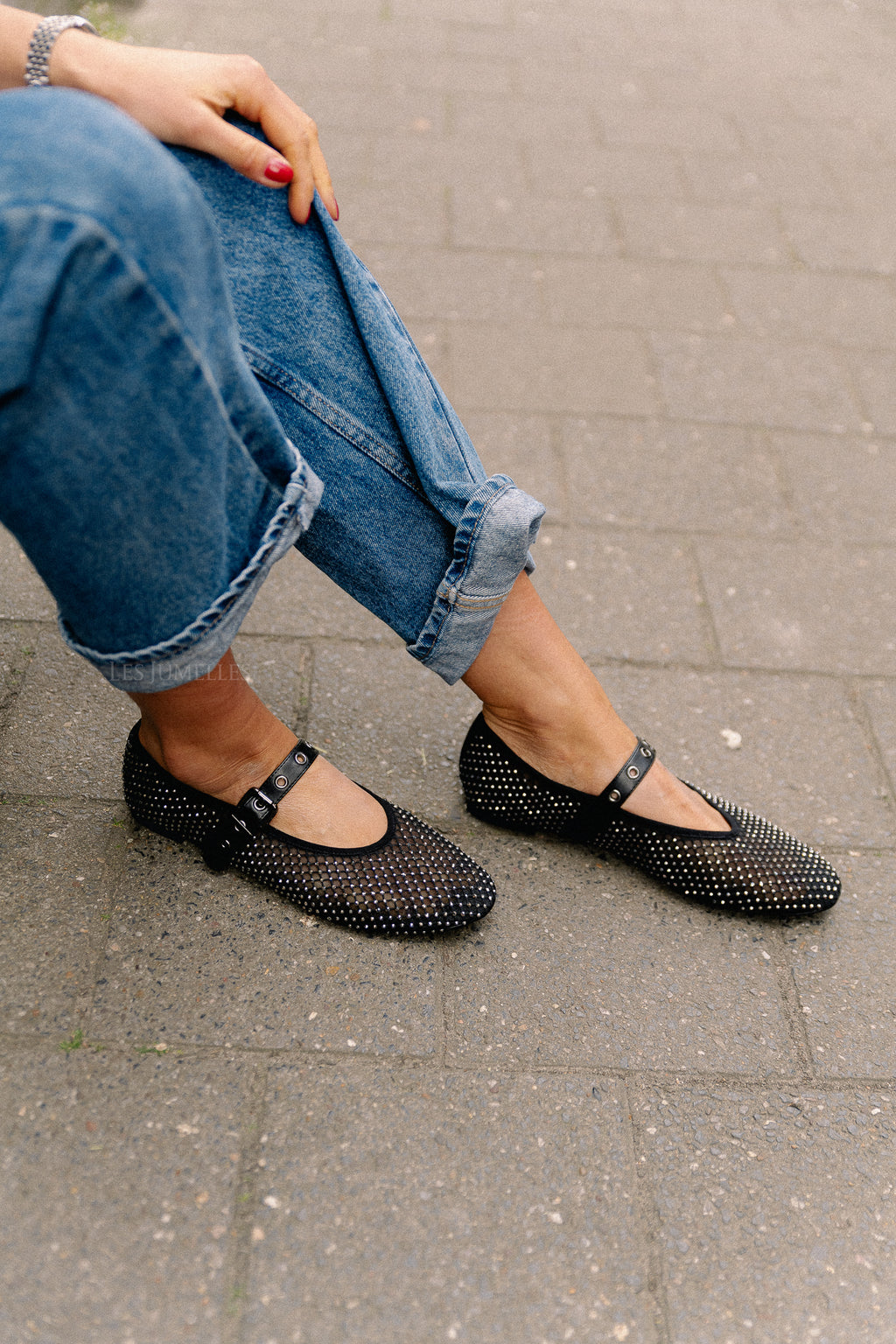 SandraSW ballerina zwart