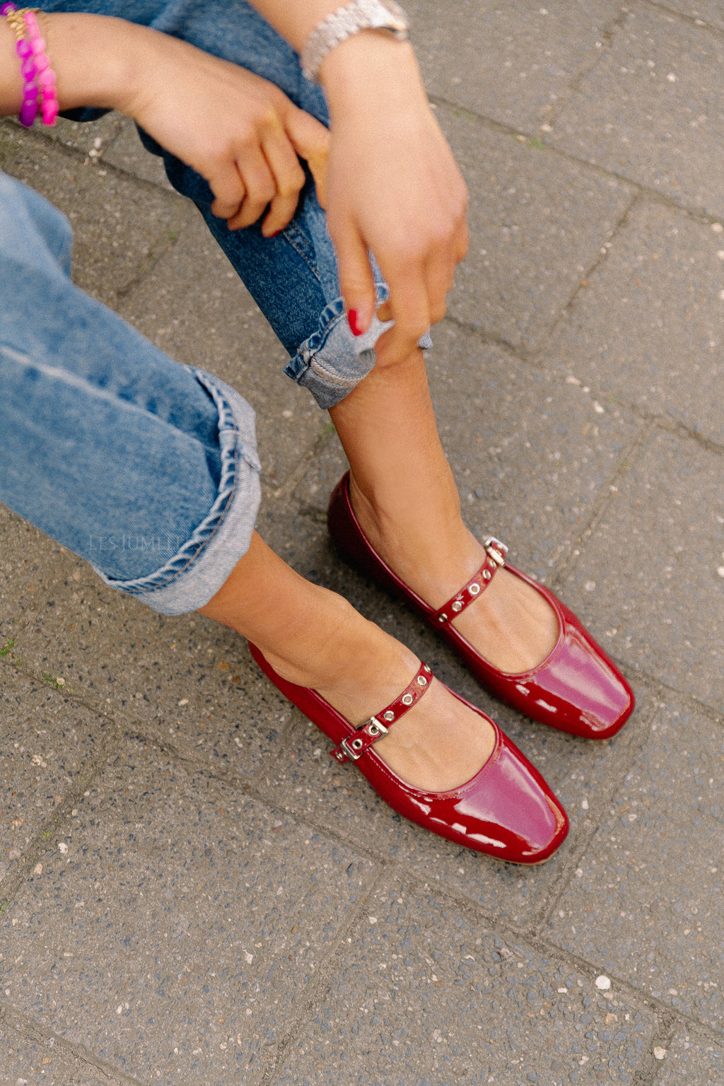 CathrineSW ballerina rood